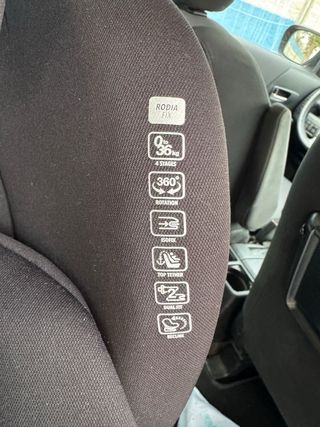 Silla Babyauto Rodia fix coche isofix giratoria