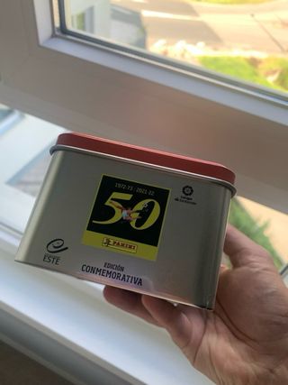 Caja Metálica Panini 50 Aniversario LaLiga 21-22