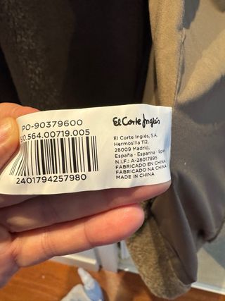 Abrigo L Marrón Nuevo