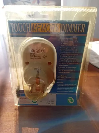 Temporizador Touch Memory Dimmer DM104