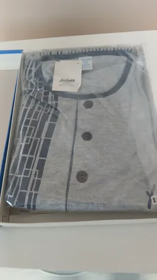 Pijama Verano Hombre Baskit Gris