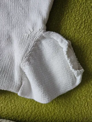 Peto bebé punto blanco talla 62