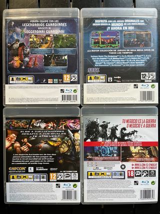 Juegos PS3 15€/unidad