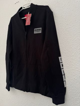 Sudadera Guess Negra Talla XS