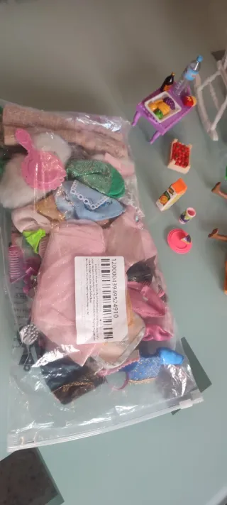 Conjunto di Barbie e accessori