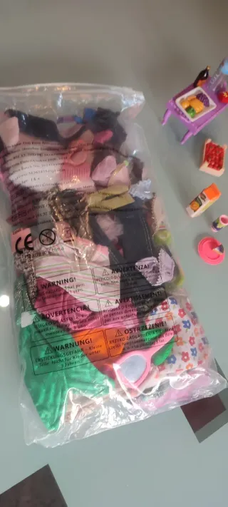 Conjunto di Barbie e accessori