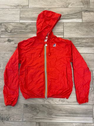 K-Way giacca Claude rossa taglia S