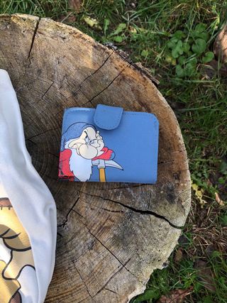 Borsa in tessuto e borsellino con Grumpy