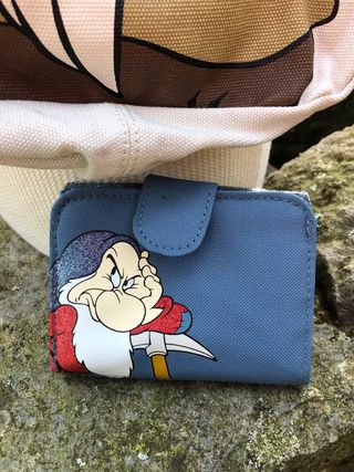 Borsa in tessuto e borsellino con Grumpy