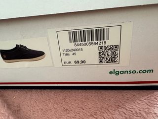 Zapatillas El Ganso Azul