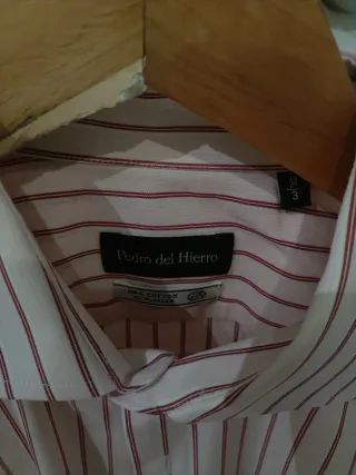 Camisa Pedro del Hierro Rayas Rosas