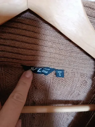 Cárdigan de punto trenzado para hombre