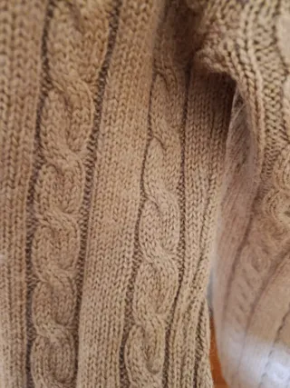 Cárdigan de punto trenzado para hombre