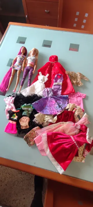 2 Barbie articolate con abbigliamento