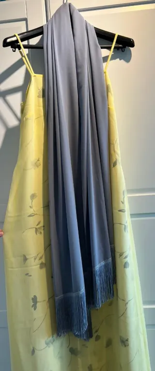 Vestido largo estampado floral