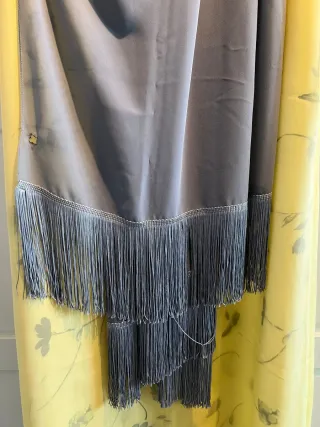 Vestido largo estampado floral