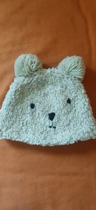 Gorro osito peluche