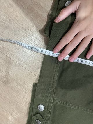 Chaqueta Zara Verde Oliva