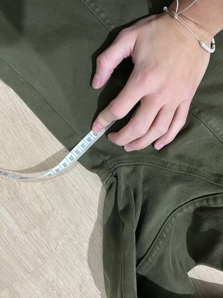 Chaqueta Zara Verde Oliva