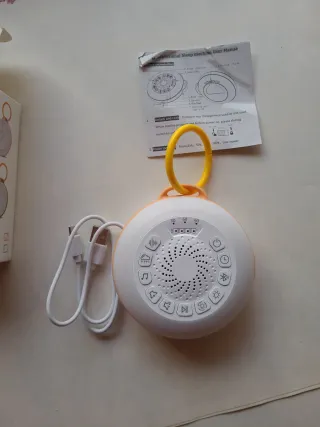 Máquina de ruido blanco portátil para bebés