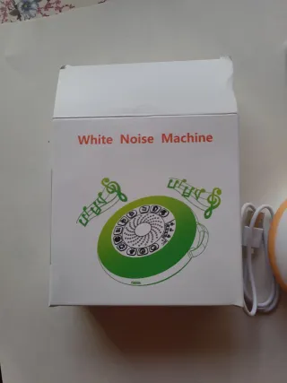 Máquina de ruido blanco portátil para bebés