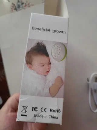 Máquina de ruido blanco portátil para bebés