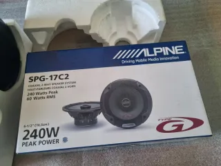 Pareja Altavoces Alpine SPG-17 C2 240W