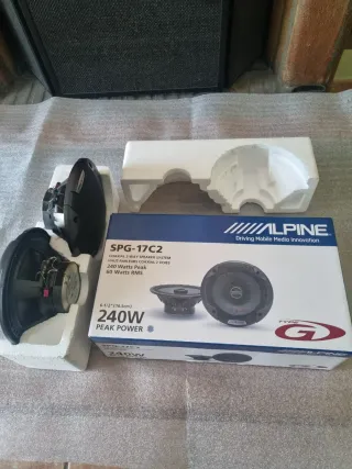 Pareja Altavoces Alpine SPG-17 C2 240W