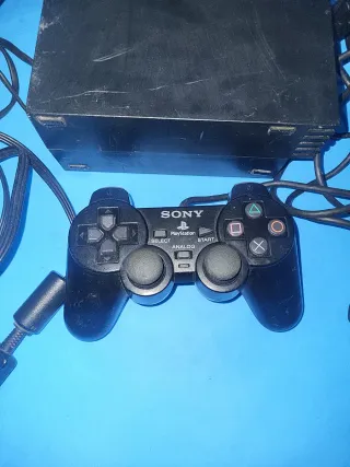 Playstation 2 Fat Nera Completa