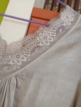 Blusa Italy Moda encaje