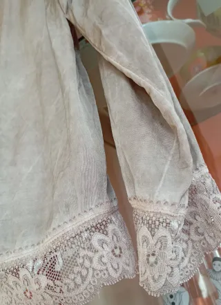 Blusa Italy Moda encaje