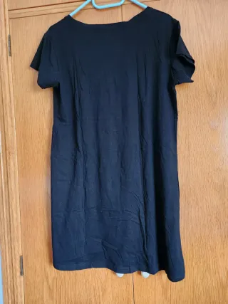 Camisón negro con estrellas