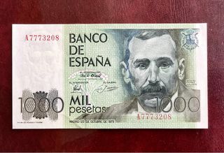1000 PESETAS 1979. B.P. GALDÓS * SIN SERIE