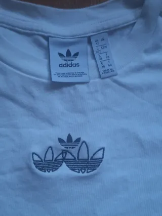 Camiseta Adidas T M/38 Blanca