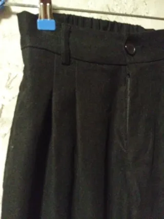 Pantalones negros de talle alto