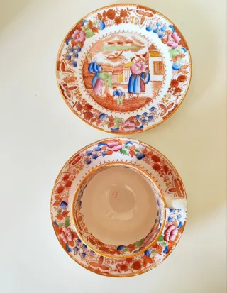 Coppia tazzine caffè inglesi inizio '800