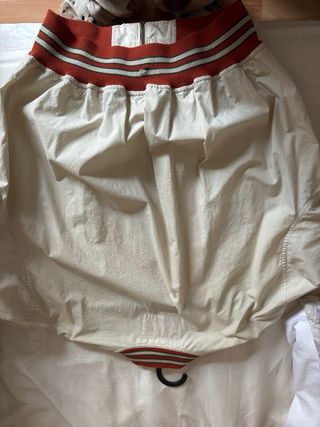 Bomber Vintage Chevignon Beige y Rojo u UNISEX