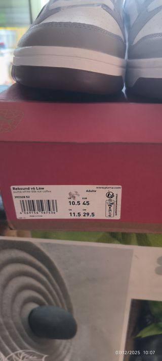 Deportivas Puma Hombre Beige y Blanco