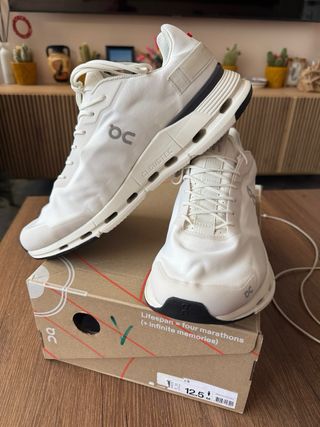 On Cloudnova Form Beige/Blanco 47.5
