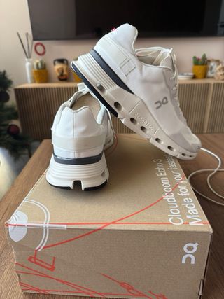 On Cloudnova Form Beige/Blanco 47.5