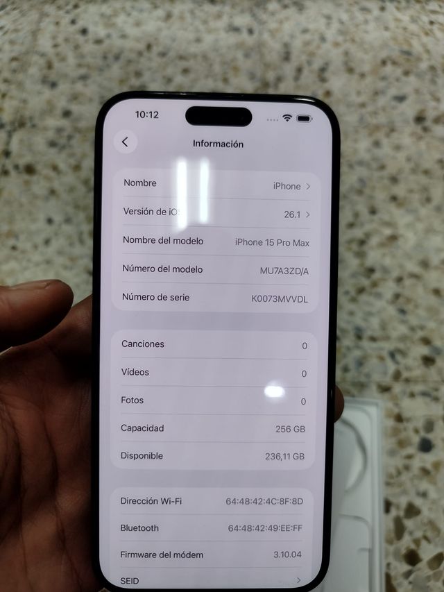 iPhone 15 Pro Max 256GB Azul Marino