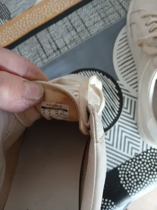 Bambas de piel Pull&Bear Talla 39