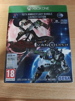 Bayonetta Vanquish Steelbook Xbox Precintado