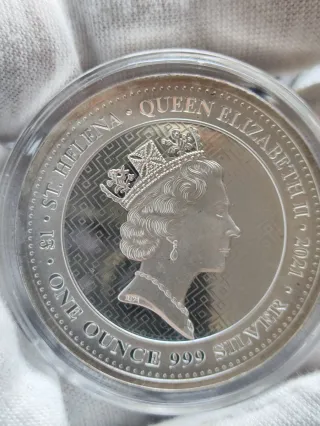 3 Monedas Plata 1oz 999 Malta Cruz