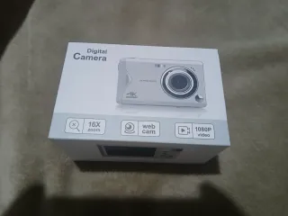 Cámara Digital 4K 16X Zoom Webcam 1080p