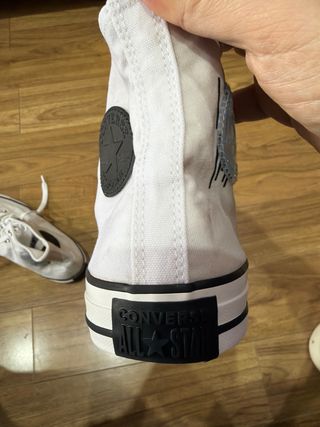 Zapatillas Converse All Star Talla 43 Blancas