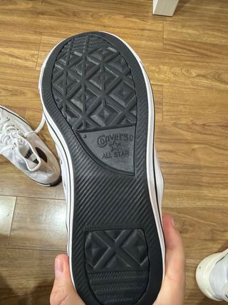 Zapatillas Converse All Star Talla 43 Blancas