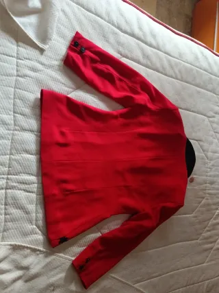 Americana roja fiesta talla 42