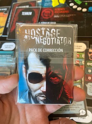 Juego Hostage Negotiator + Expansiones. Enfundado.