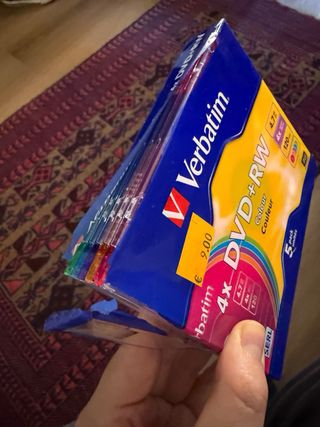 Verbatim DVD+RW 4x - Confezione da 5 dischi